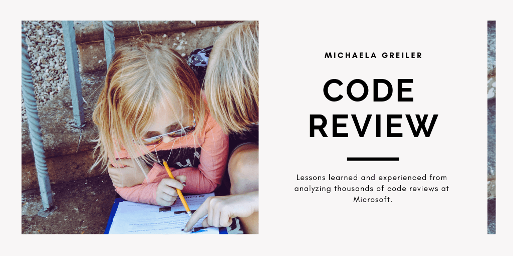 Two kids learning together as a symbol for code reviews